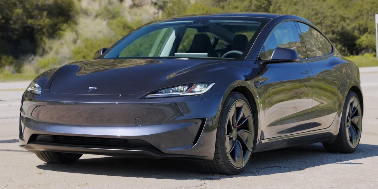 2024–2026 Tesla Model 3